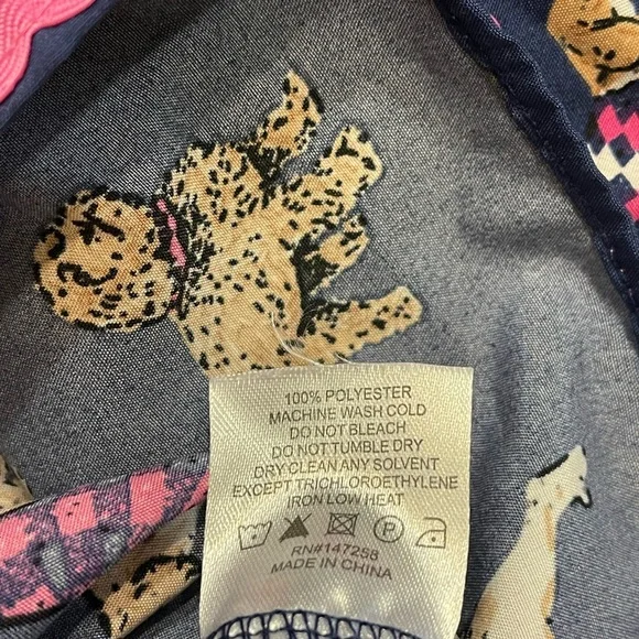 Simply Southern Dog Puppy Navy Dress - Picture 10 of 10